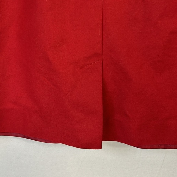 Worthington Red Skirt with 2 Front Pockets Size 18 - Picture 4 of 5